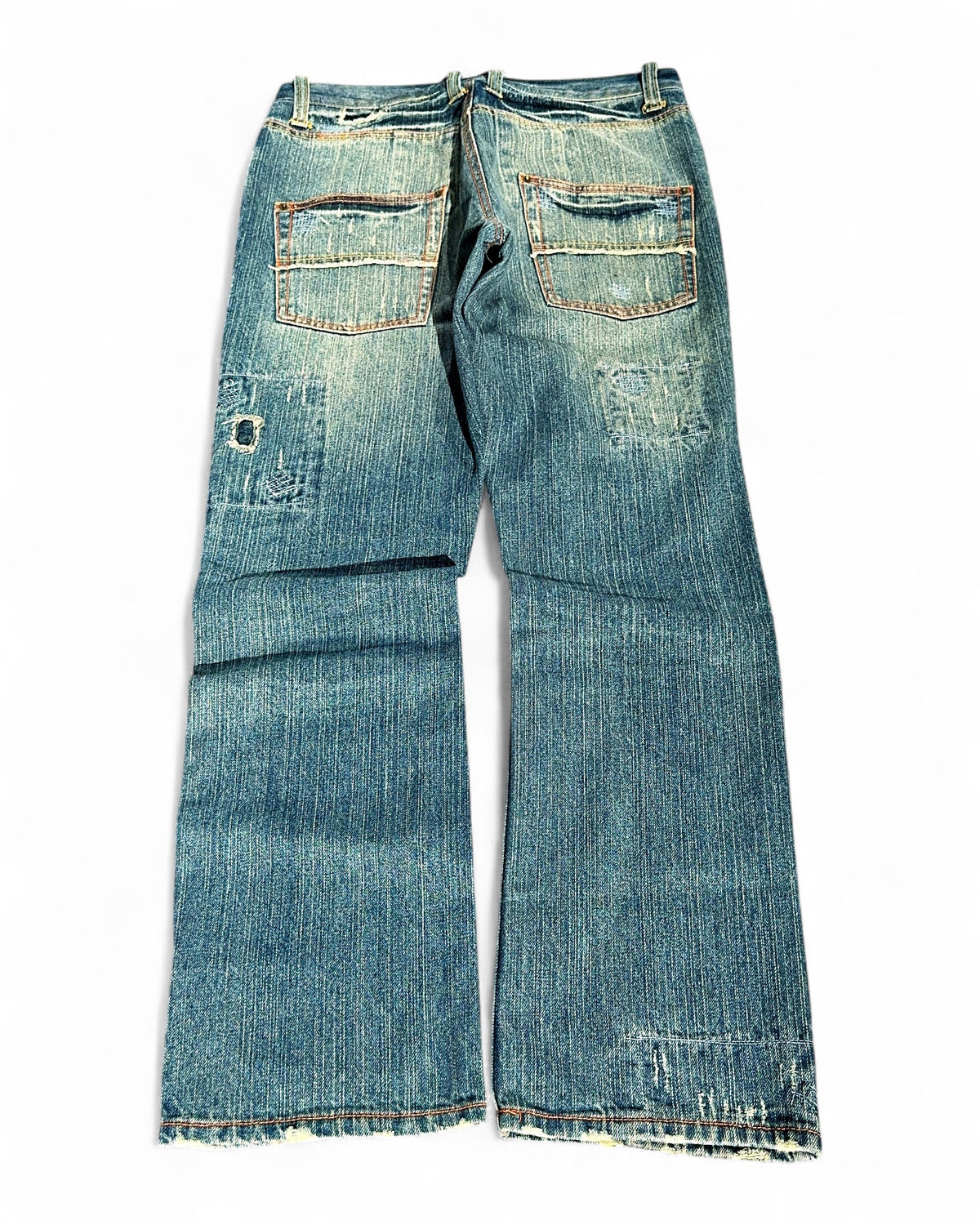 2000's Japanese Bootcut/Flared Jeans *rare 32x32 (M)