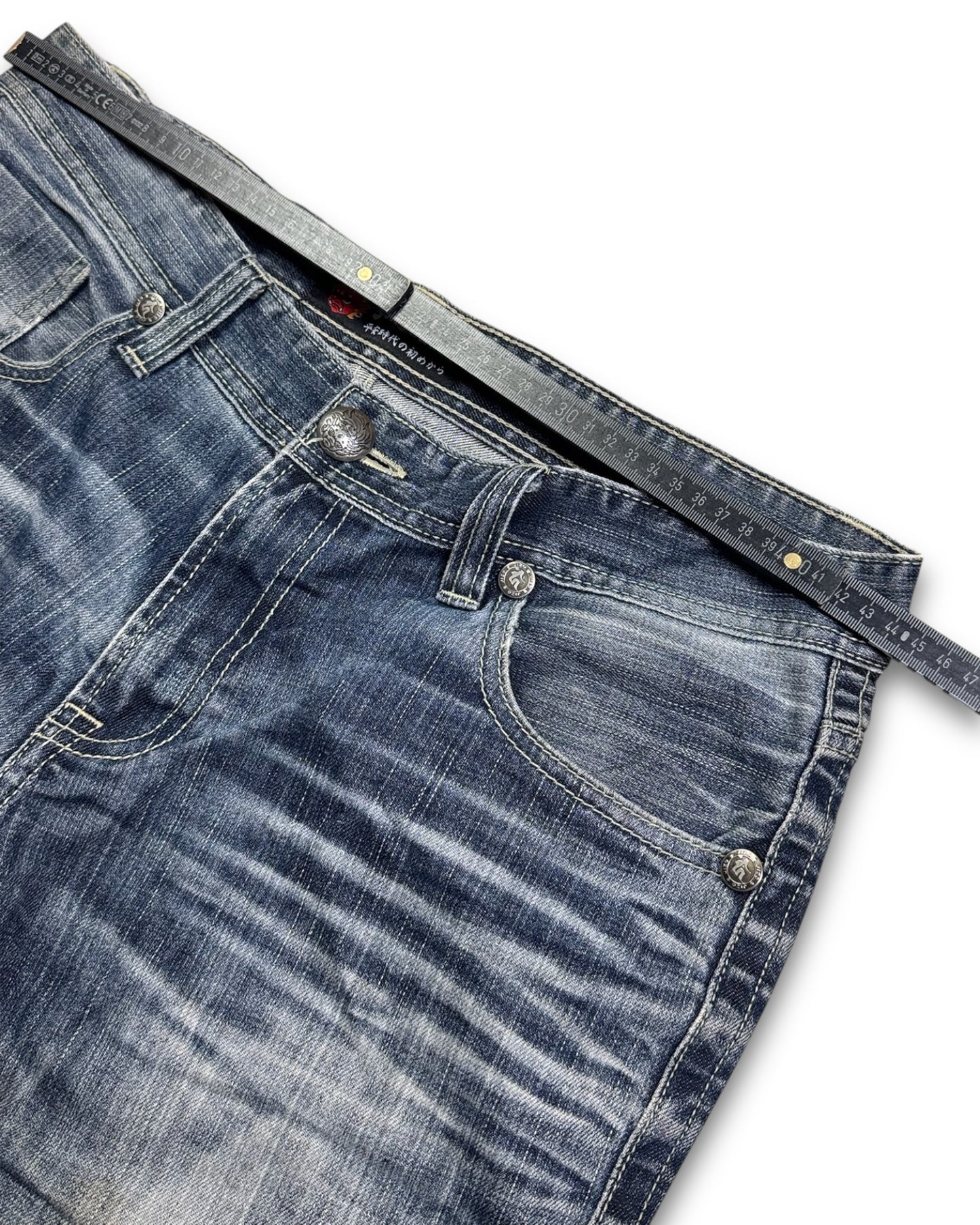 2000's Jizo-bosatsu Straight Japanese Archive Jeans *very rare 34x34 (L)