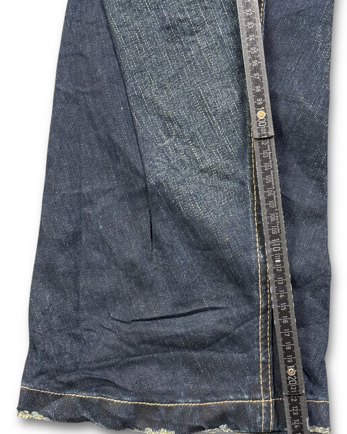 2000's Tough Jeansmith Straight/Baggy Japanese Archive Jeans *extremely rare 34x36 (L)