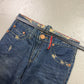 2000's Fujin Japanese Straight/Baggy Jeans *rare 28x32 (S)