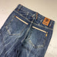 2000's Oniarai Japanese Straight/Baggy Jeans *rare 32x32 (M)