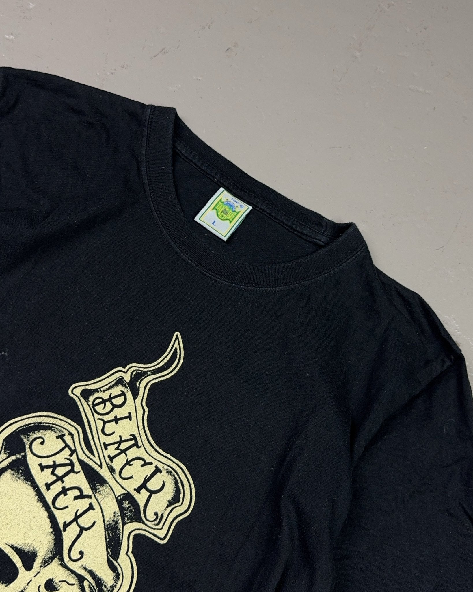 2000's Black Jack Tattoo T-shirt *rare (L)
