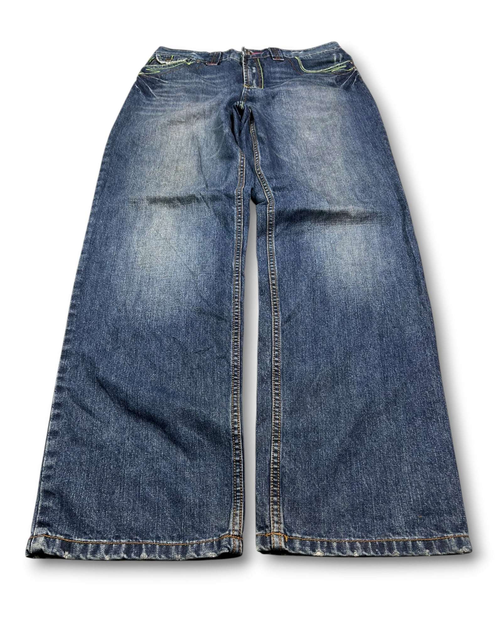 2000's Xsight Straight/Baggy Jeans *rare 32x34 (M)