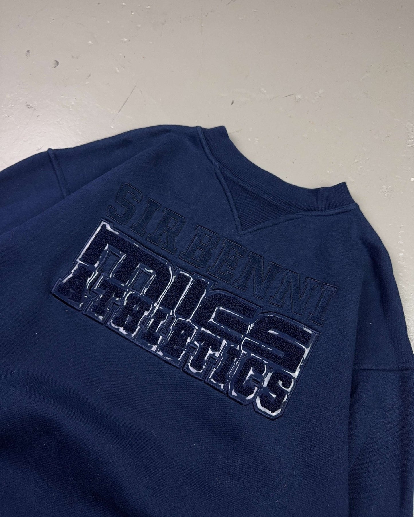 2000's Sir Benni Miles Athletics Hip Hop Sweater * (M)