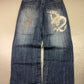 2000's Japanese Baggy Jeans *rare 36x32 (XL)