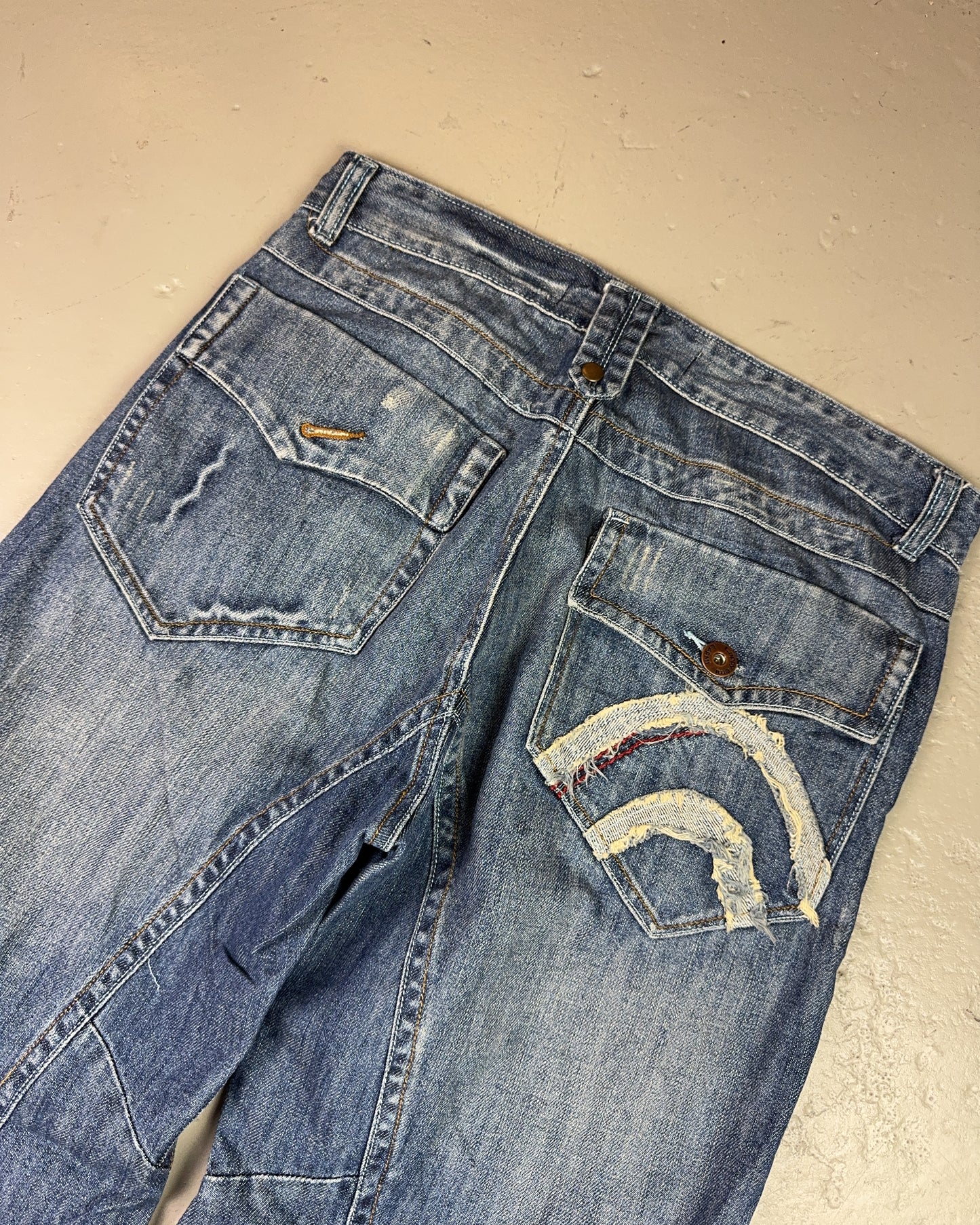 2000's Lapmi Japanese Baggy Jeans *rare 32x32 (M)
