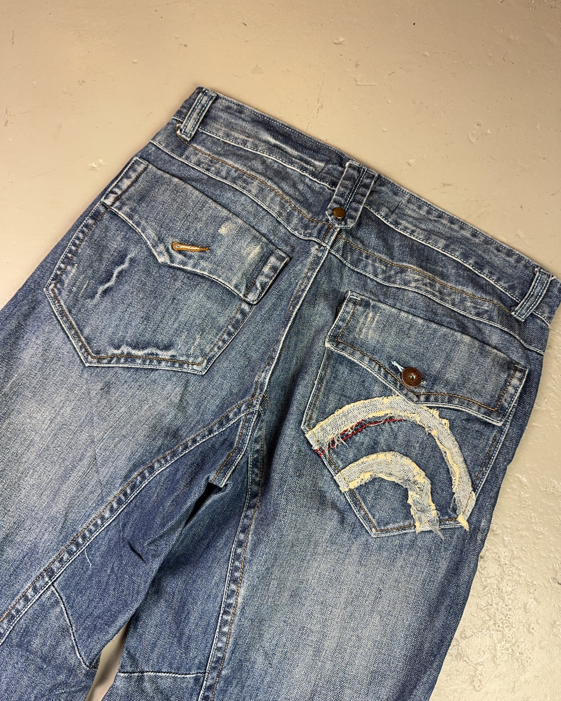 2000's Lapmi Japanese Baggy Jeans *rare 32x32 (M)