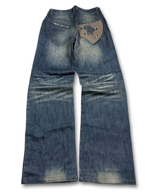2000's Bali Straight/Baggy Japanese Archive Jeans *very rare 29x32 (S)