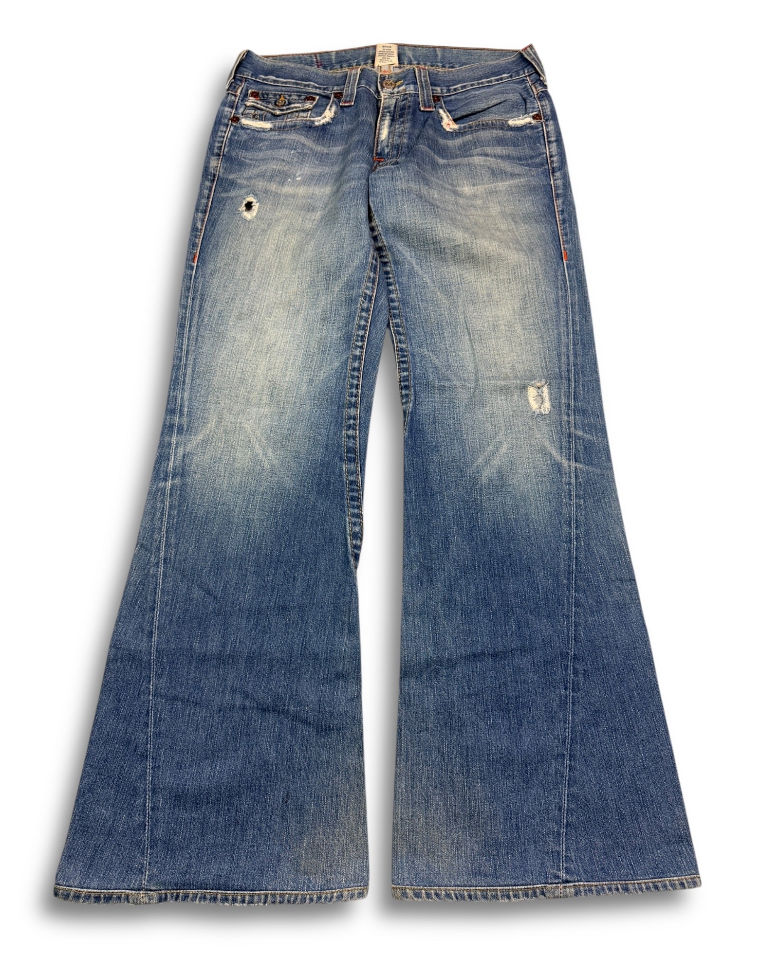 2000's True Religion Baggy Bootcut Jeans *rare 34x34 (L)