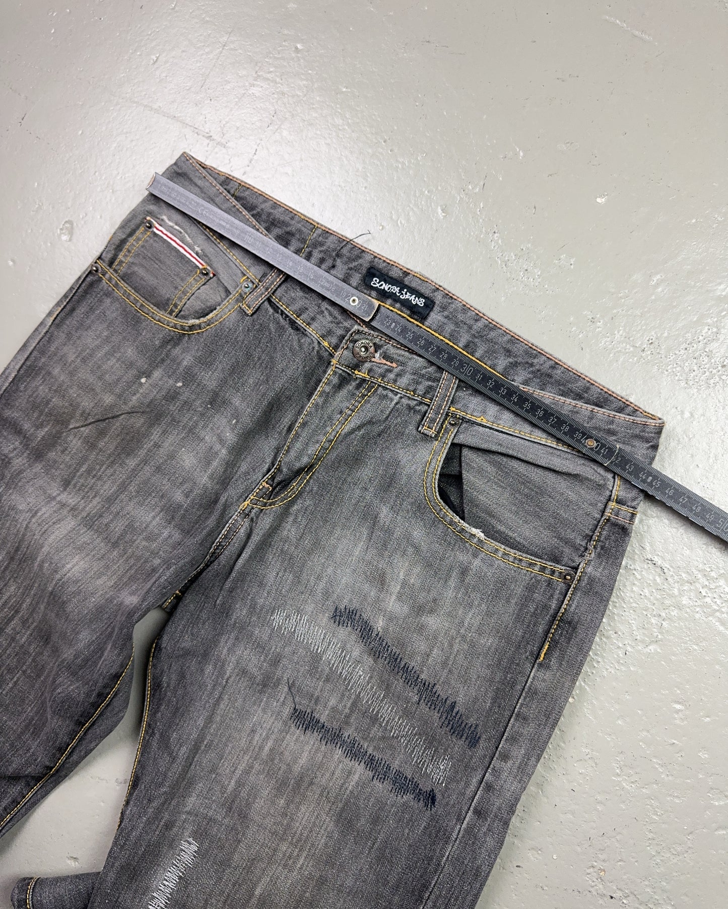 2000's Sondor Jeans Japanese Straight/Baggy Jeans *rare 34x32 (L)