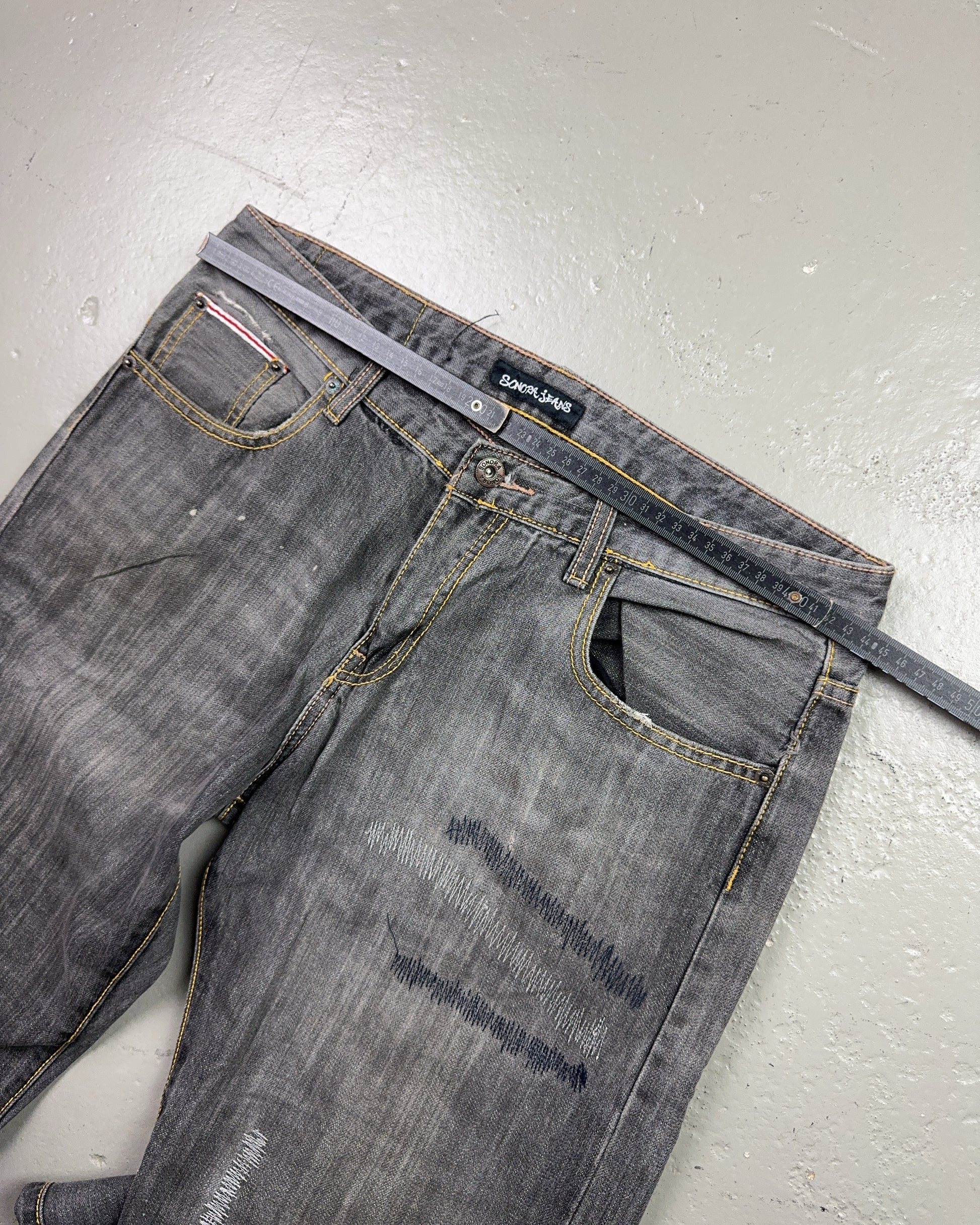 2000's Sondor Jeans Japanese Straight/Baggy Jeans *rare 34x32 (L)