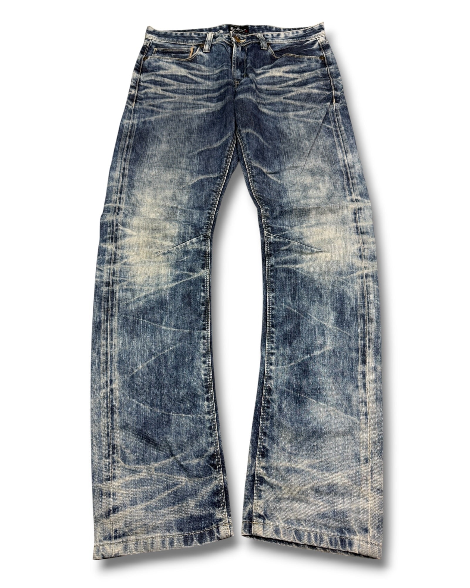 2000's Oniarai Japanese Slim/Straight Jeans *very rare 32x32 (M)