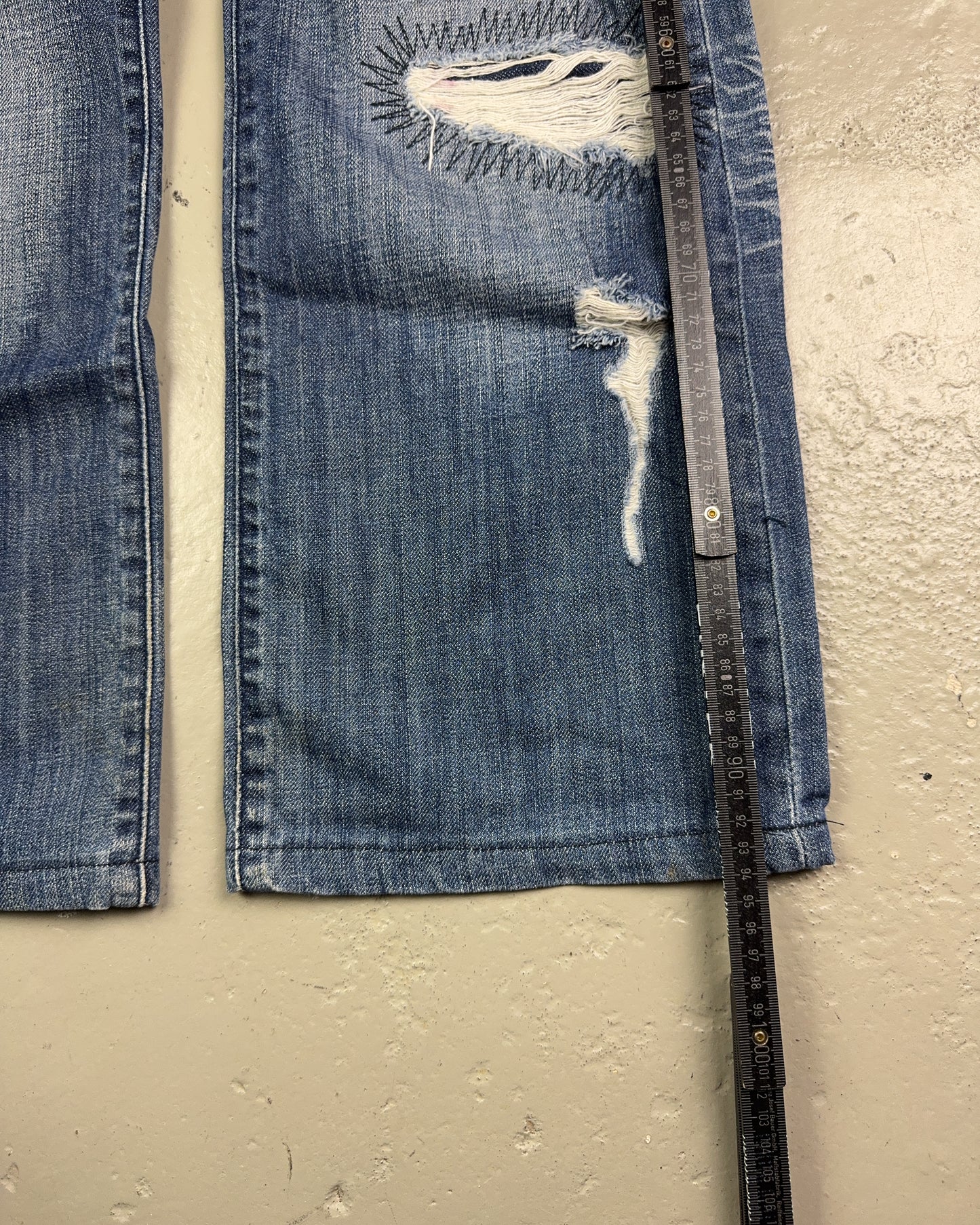 2000's Osaka Big Train Japanese Archive Straight/Baggy Jeans *very rare 32x28 (M)
