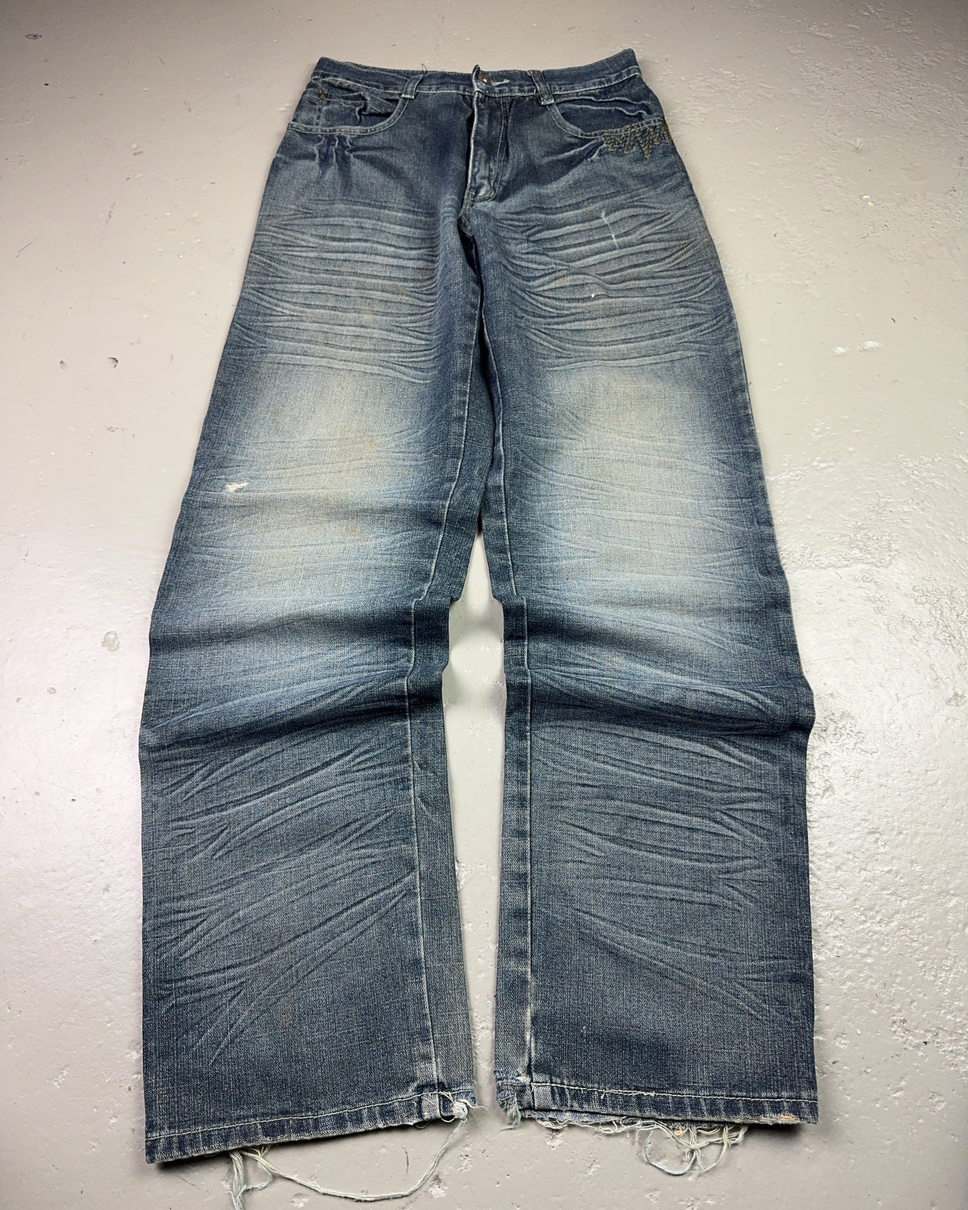 2000's Colorado Japanese Baggy Jeans *rare 28x32 (S)