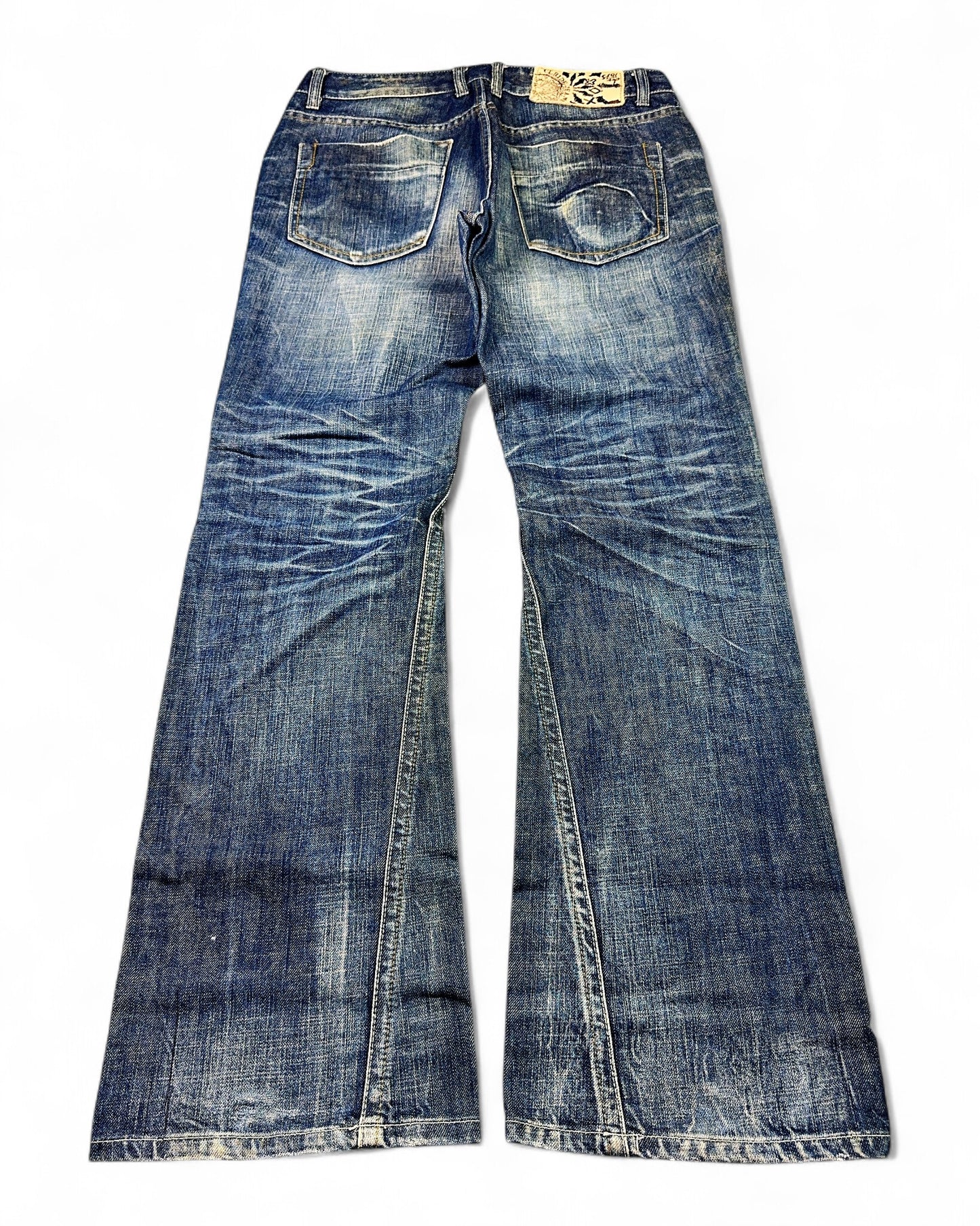 2000's Clride Korean Archive Bootcut Jeans *very rare 32x32 (M)