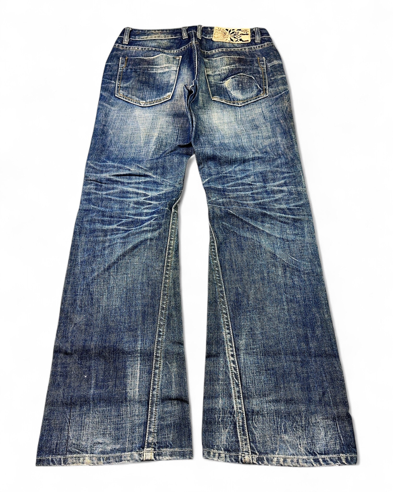 2000's Clride Korean Archive Bootcut Jeans *very rare 32x32 (M)