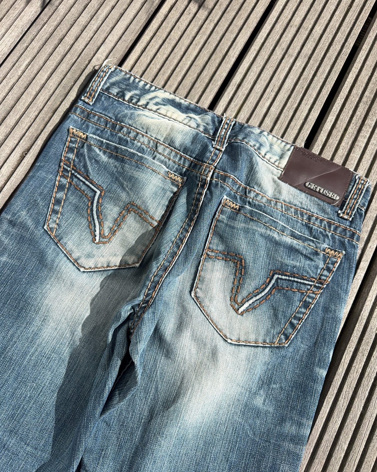 2000's Cytused Straight/Baggy Jeans *very rare 32x34 (M)