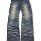2000's Bolt Bull Japanese Straight Japanese Archive Jeans *very rare 30x32 (M)