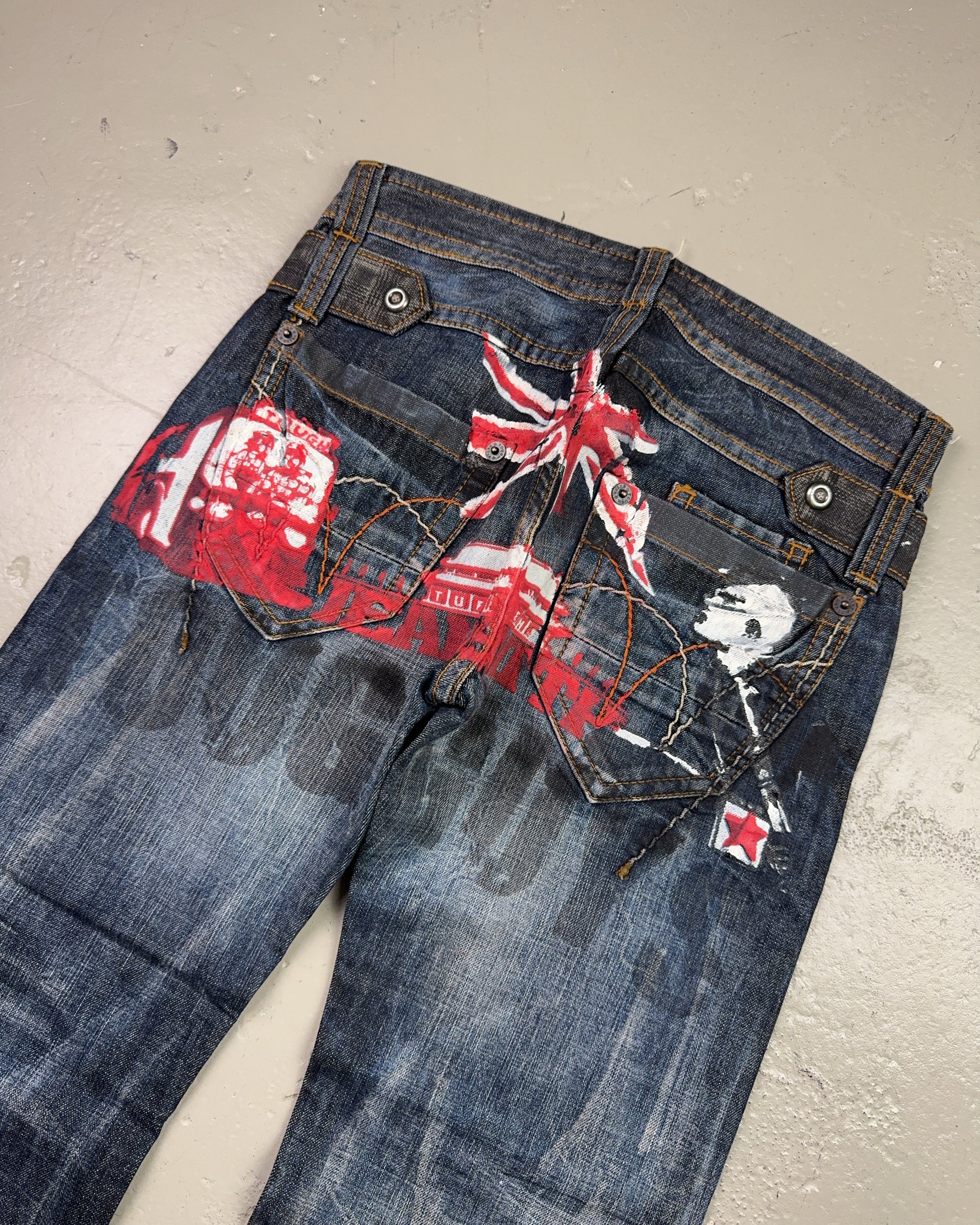 2000's Japanese Archive Straight Jeans *very rare 32x30 (M)