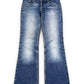 2000's Lee Low Waist/Flared Jeans Women's *rare (XS)