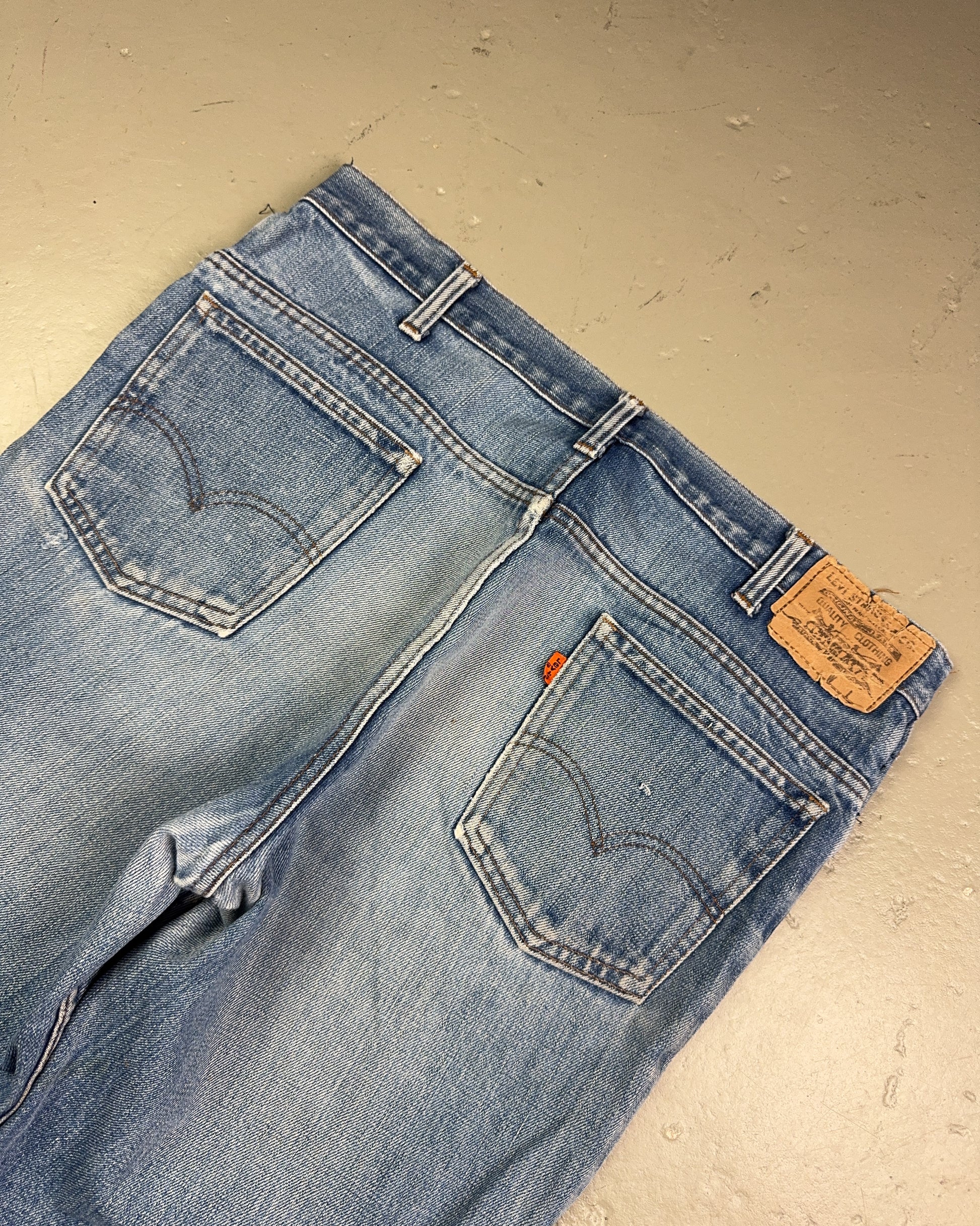 1980's Levi's Baggy/Bootcut Jeans *extremely rare 36x32 (XL)