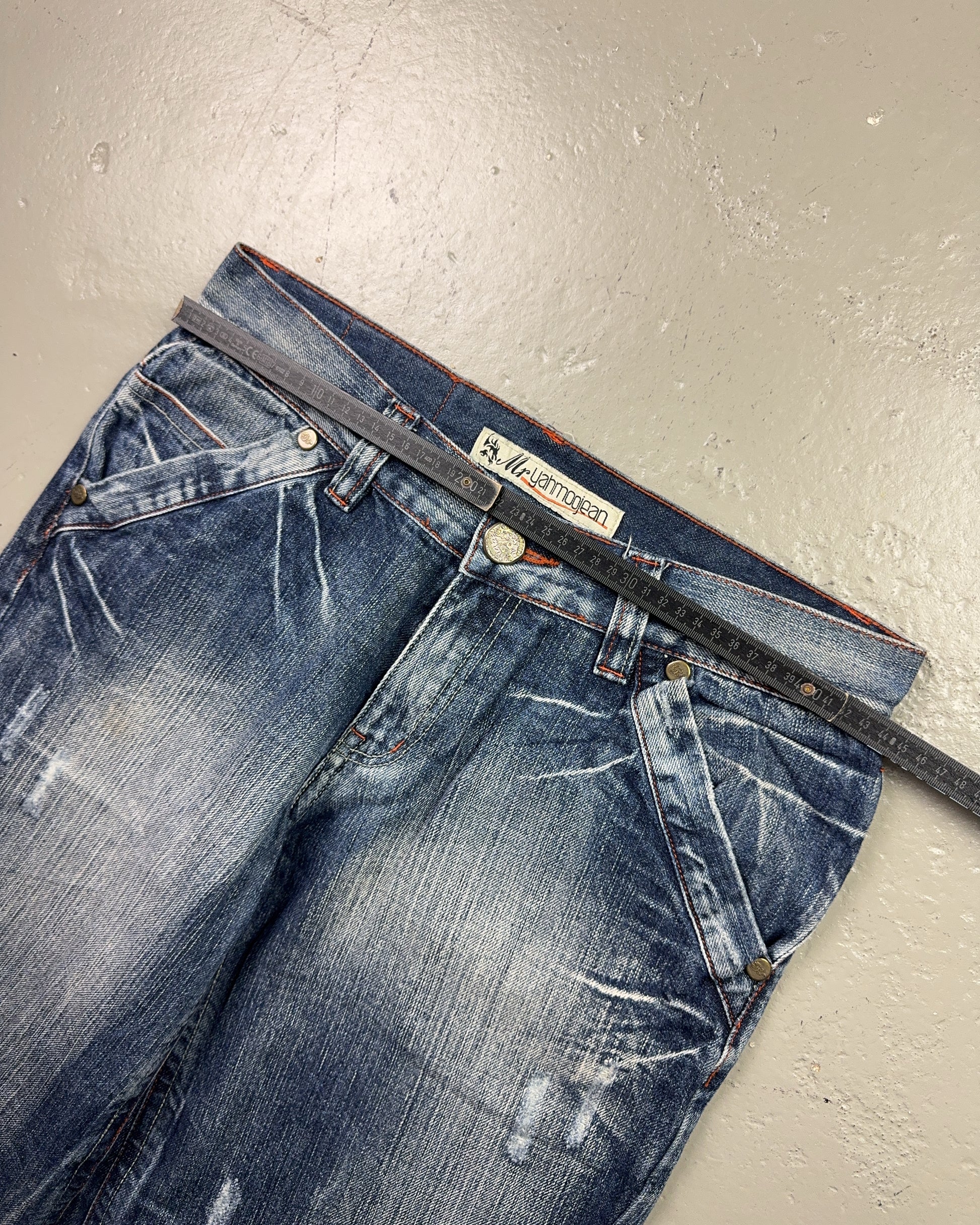 2000's Miryahmboian Japanese Baggy Jeans *rare 34x30 (L)