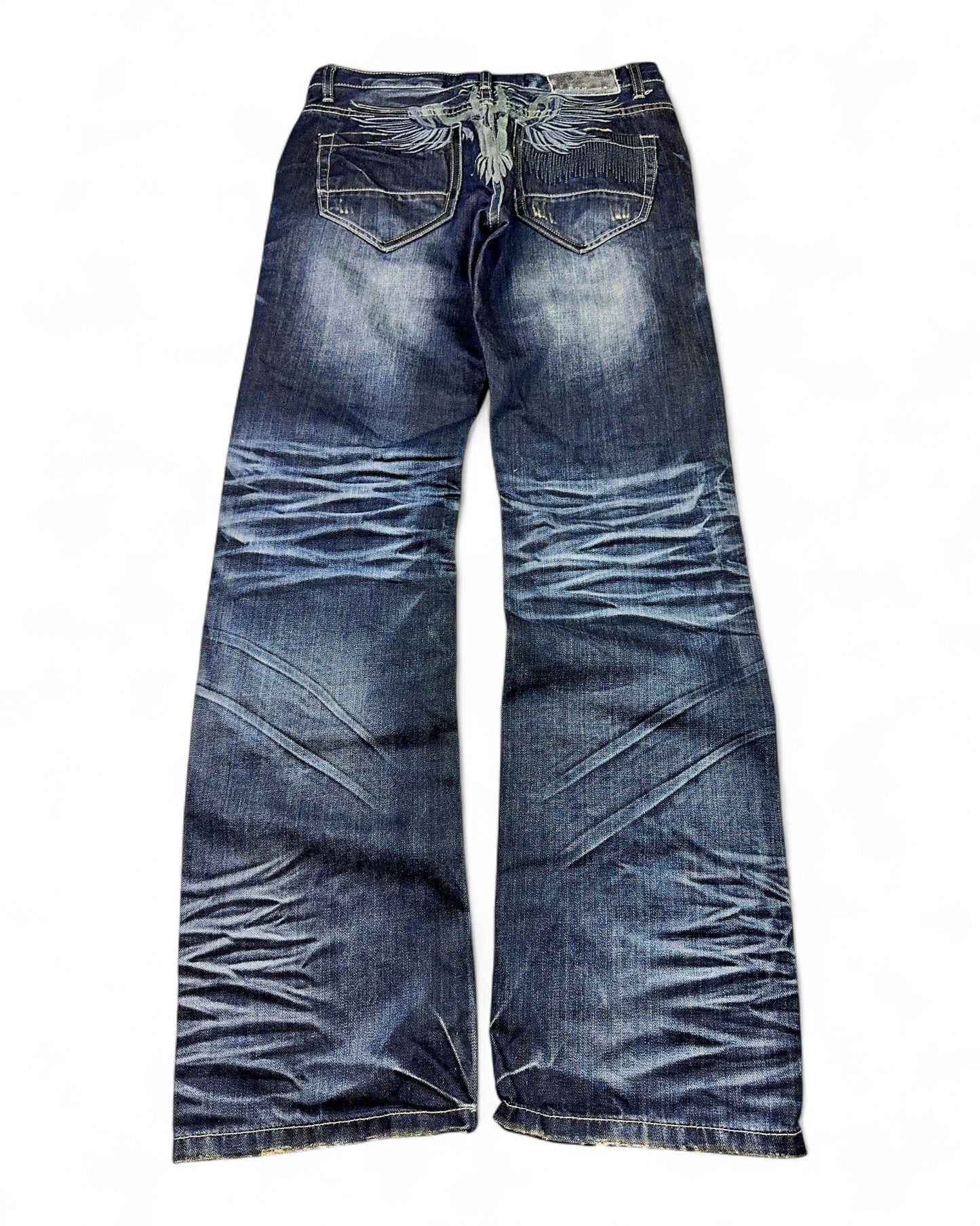 2000's Pomello Jeans Japanese Archive Straight Jeans *very rare 32x34 (M)