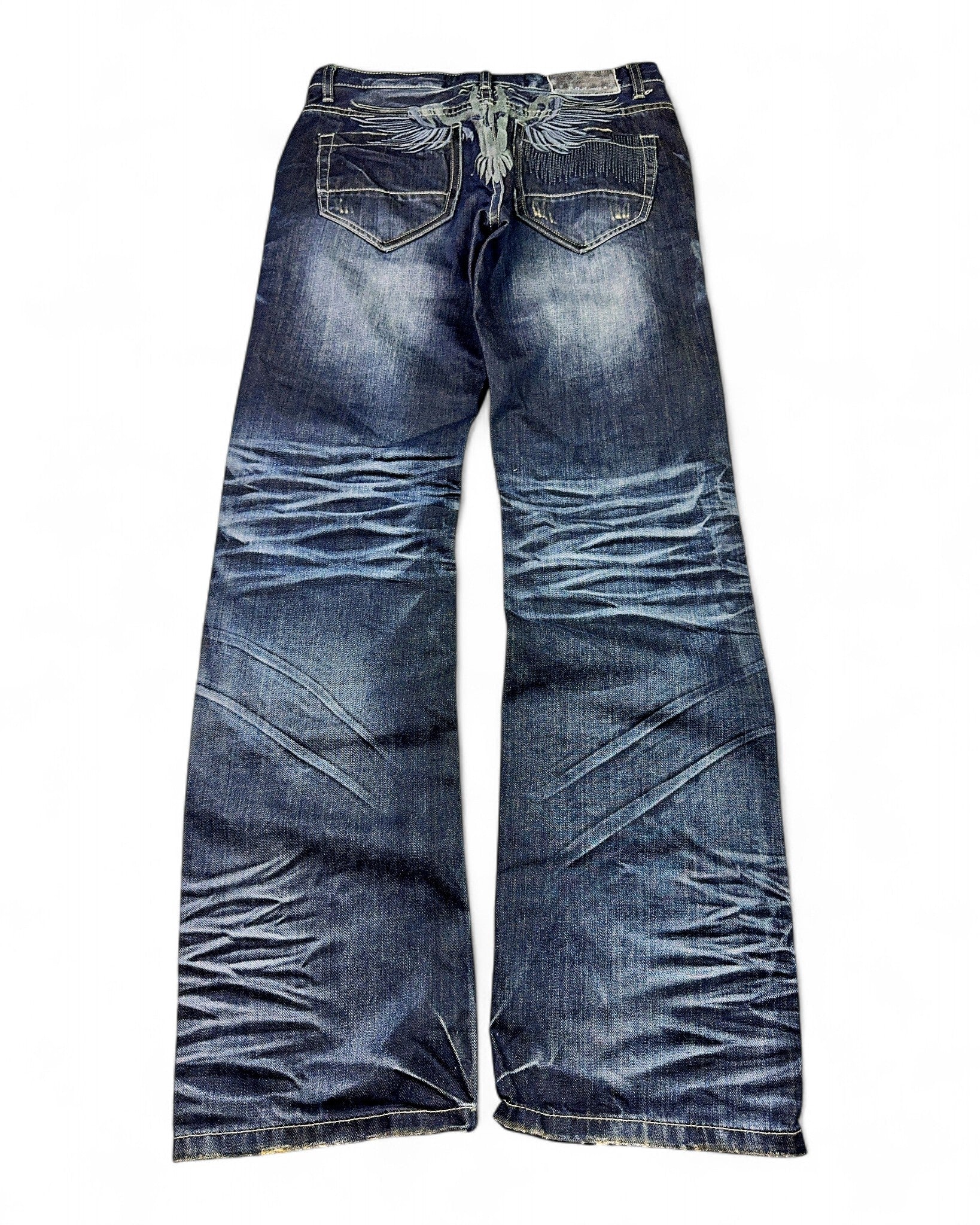 2000's Pomello Jeans Japanese Archive Straight Jeans *very rare 32x34 (M)