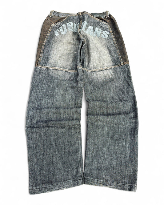 2000's Fubu Hip Hop Baggy Jeans *rare 30x30 (M)