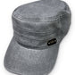 Faded Grey Military Cap - Lennys Vintage
