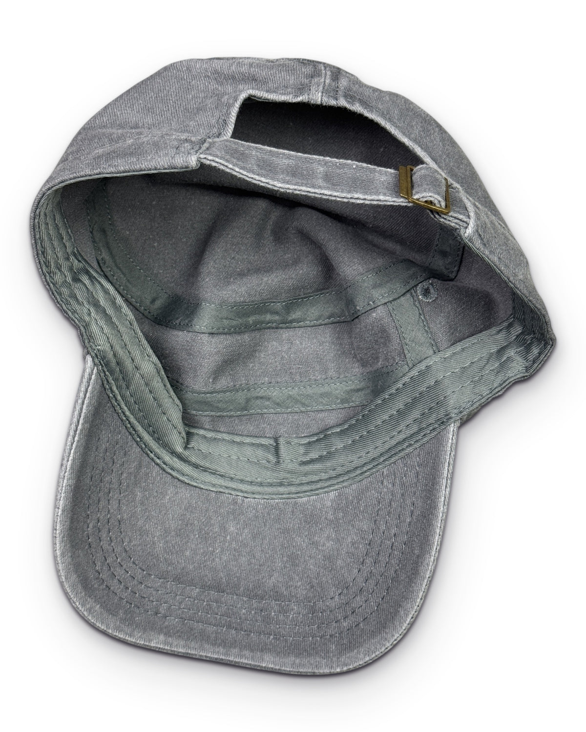 Faded Grey Military Cap - Lennys Vintage