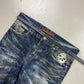 2000's Cloud7 Japanese Archive Straight Jeans *very rare 34x28 (L)