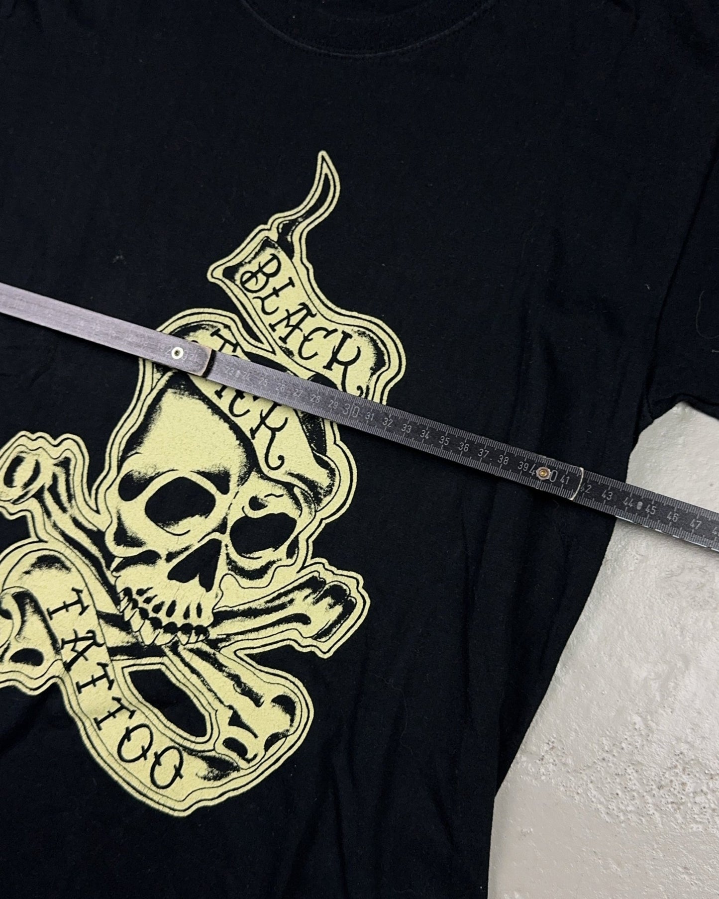 2000's Black Jack Tattoo T-shirt *rare (L)