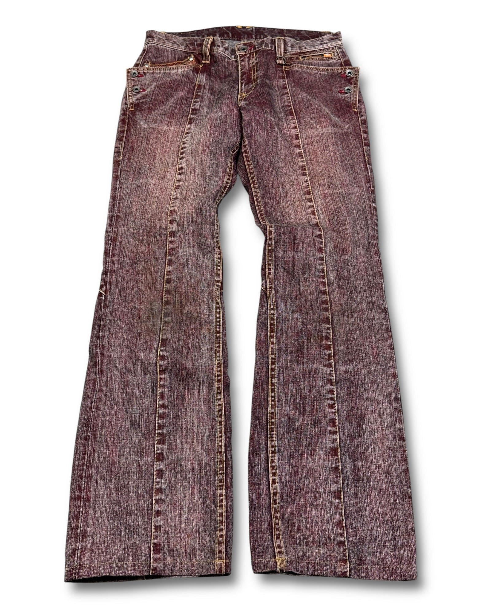 2000's Nicole Club Japanese Archive Straight Jeans *very rare 30x28 (M)