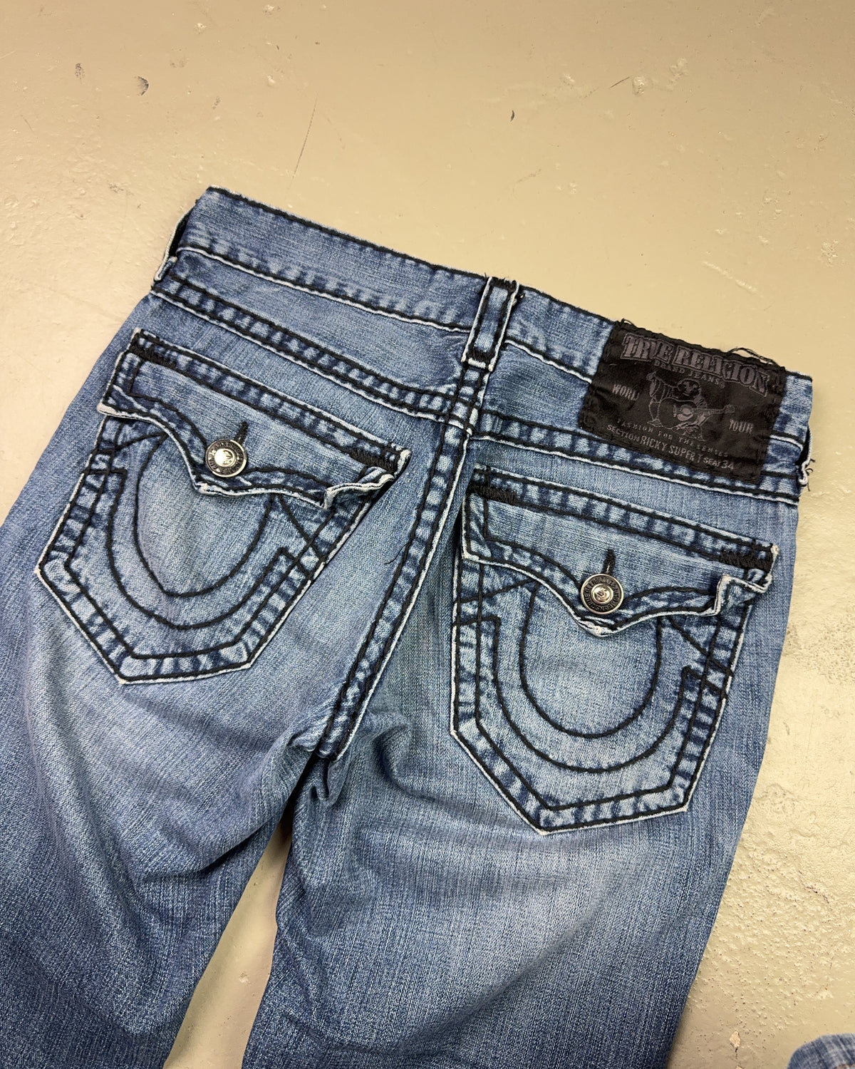 2000's True Religion Straight Jeans *rare 32x32 (M)