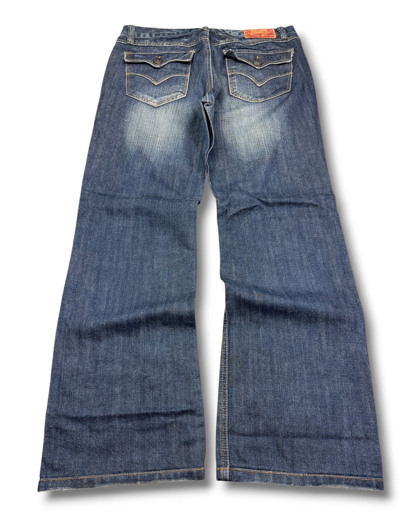 2000's Get Used Baggy Hip Hop Jeans *rare 36x30 (XL)