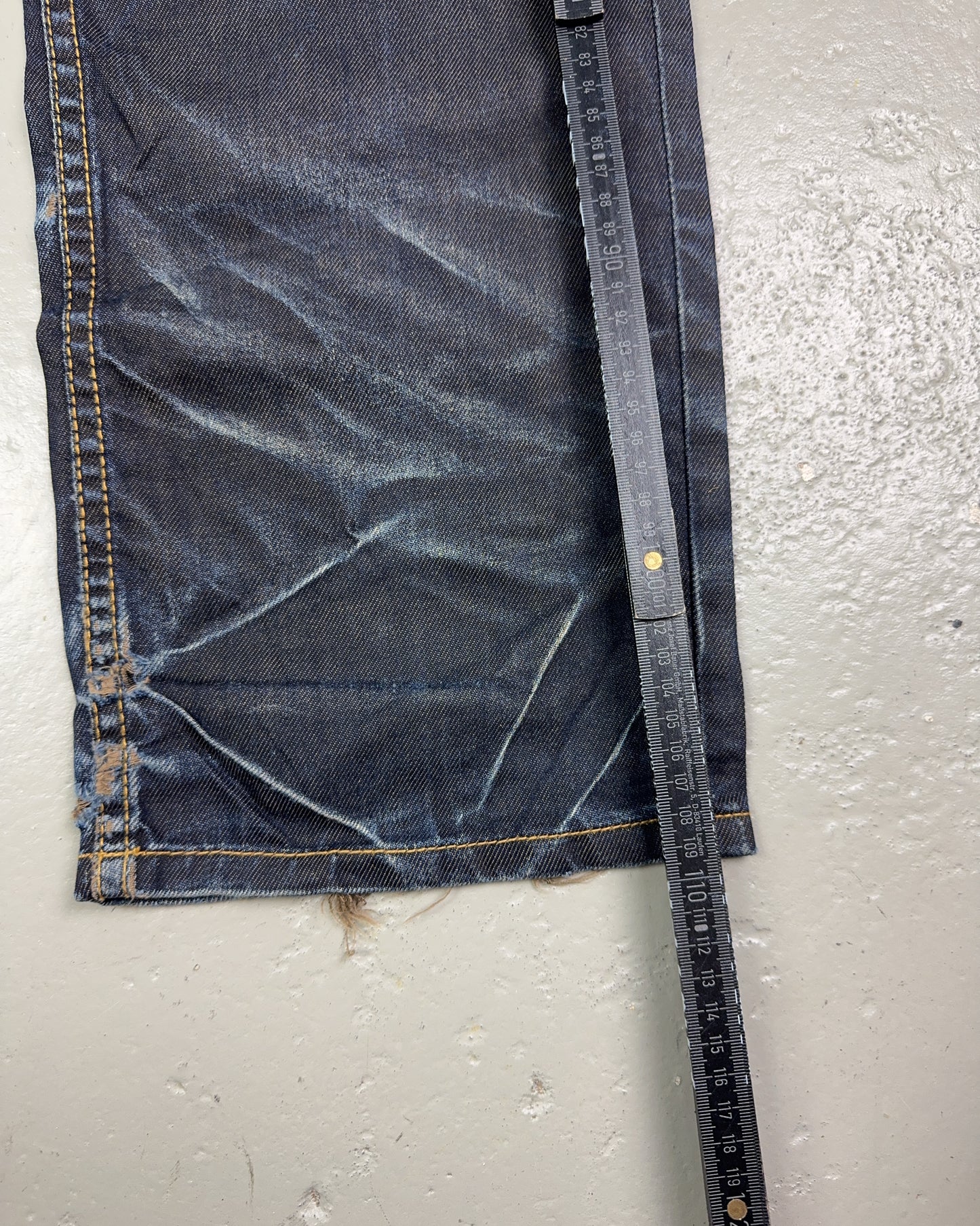 2000's Big Train Japanese Archive Straight/Baggy Jeans *very rare 32x34 (M)