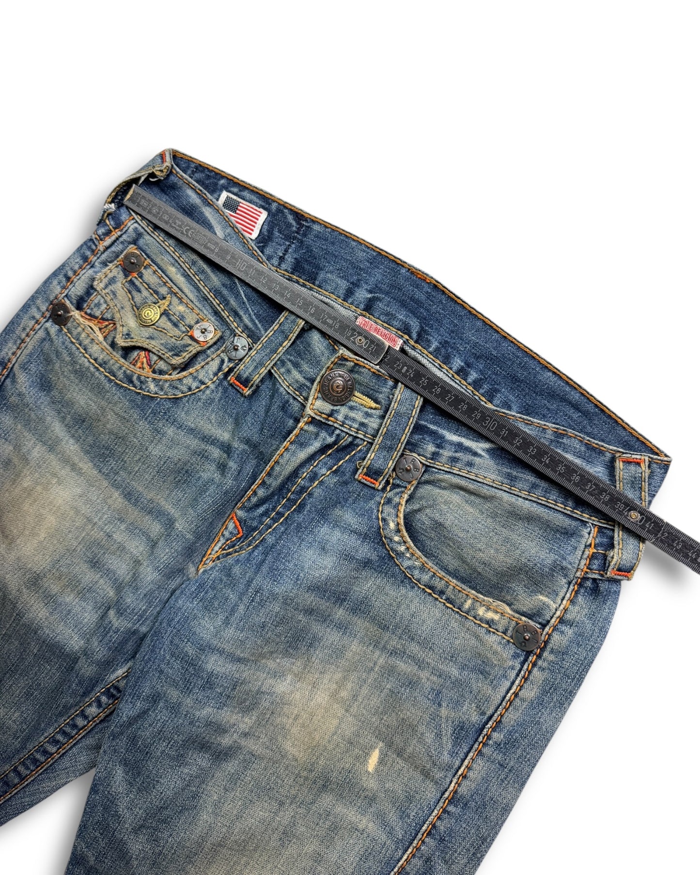 2000's True Religion Straight/Baggy Jeans *rare 30x32 (M)