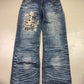 2000's Stockton Japanese Straight/Baggy Jeans *very rare 32x32 (M)