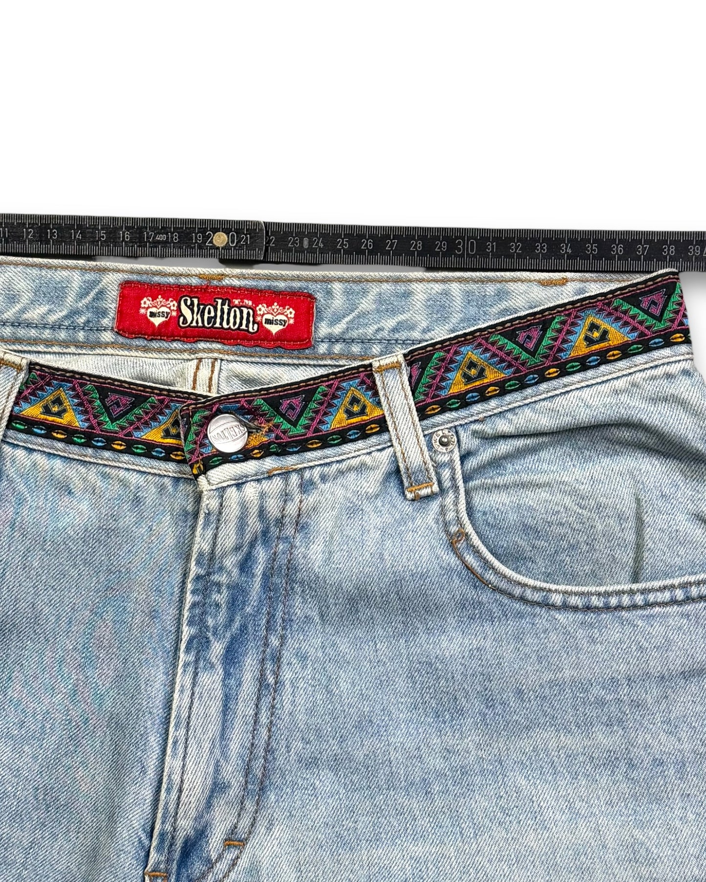 1990's Skelton Flared Jeans Women's * 30x32 (M)