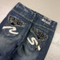 2000's Big Train Japanese Straight/Baggy Jeans *very rare 30x32 (M)