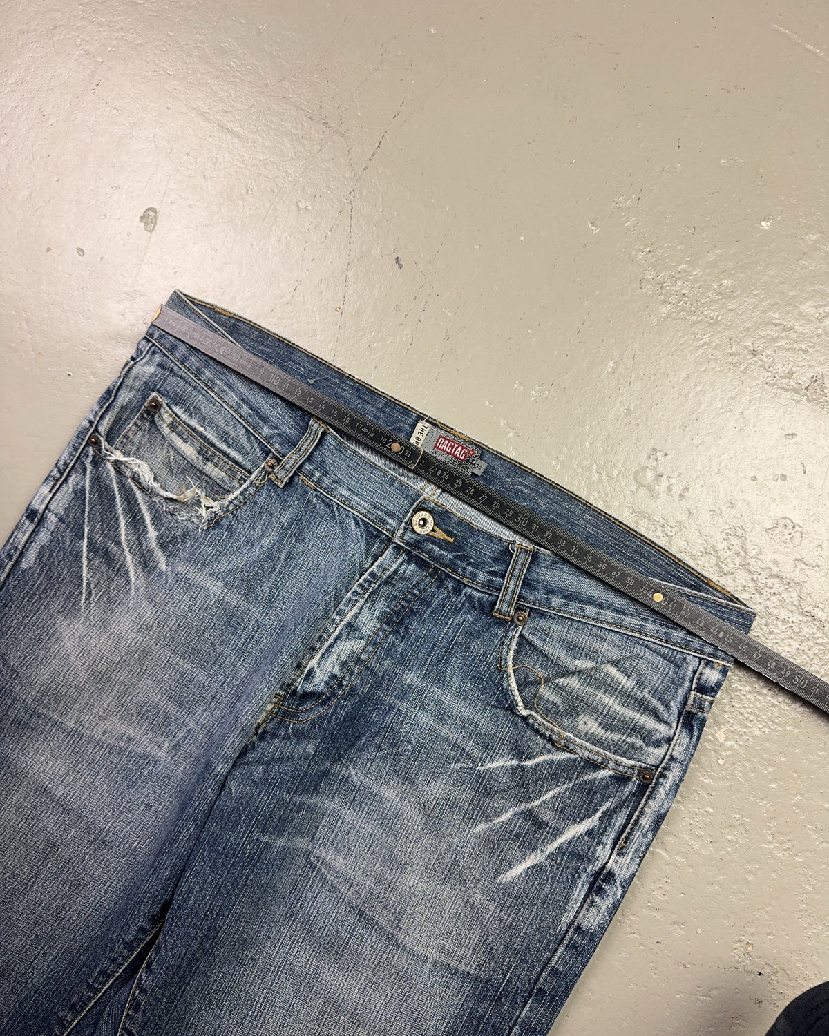 2000's Rag & Bone Baggy/Bootcut Jeans *rare 34x34 (L)