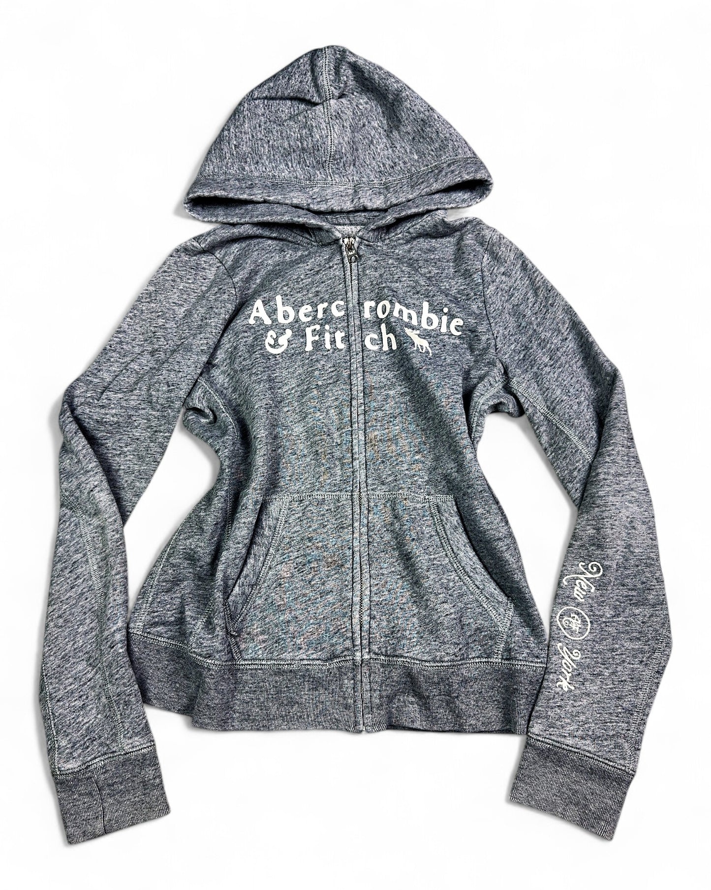 2000's Abercrombie & Fitch Zip Hoodie Women's * (M)