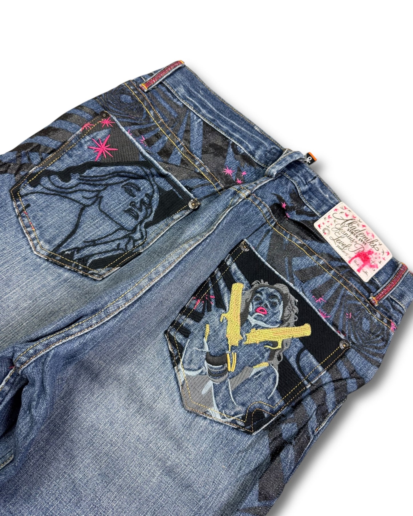 2000's Akademiks Hip Hop Baggy Jeans *very rare 32x32 (M)