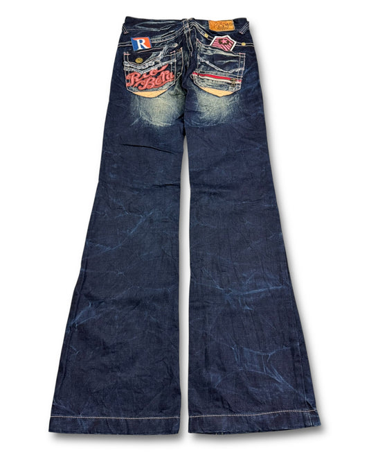 2000's Riobera Low Waist/Bootcut Japanese Archive Jeans Women's *extremely rare 30x30 (M)