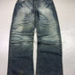 2000's Eyes-Way Japanese Baggy Jeans *rare 38x32 (XXL)