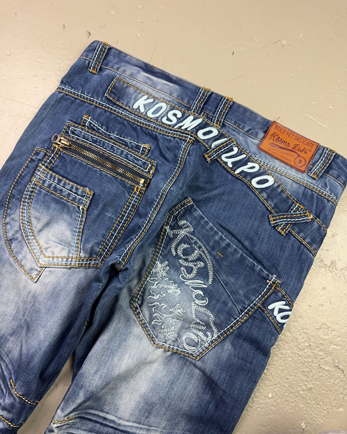 2000's Kosmo Lupo Straight/Baggy Jeans * 36x34 (XXL)