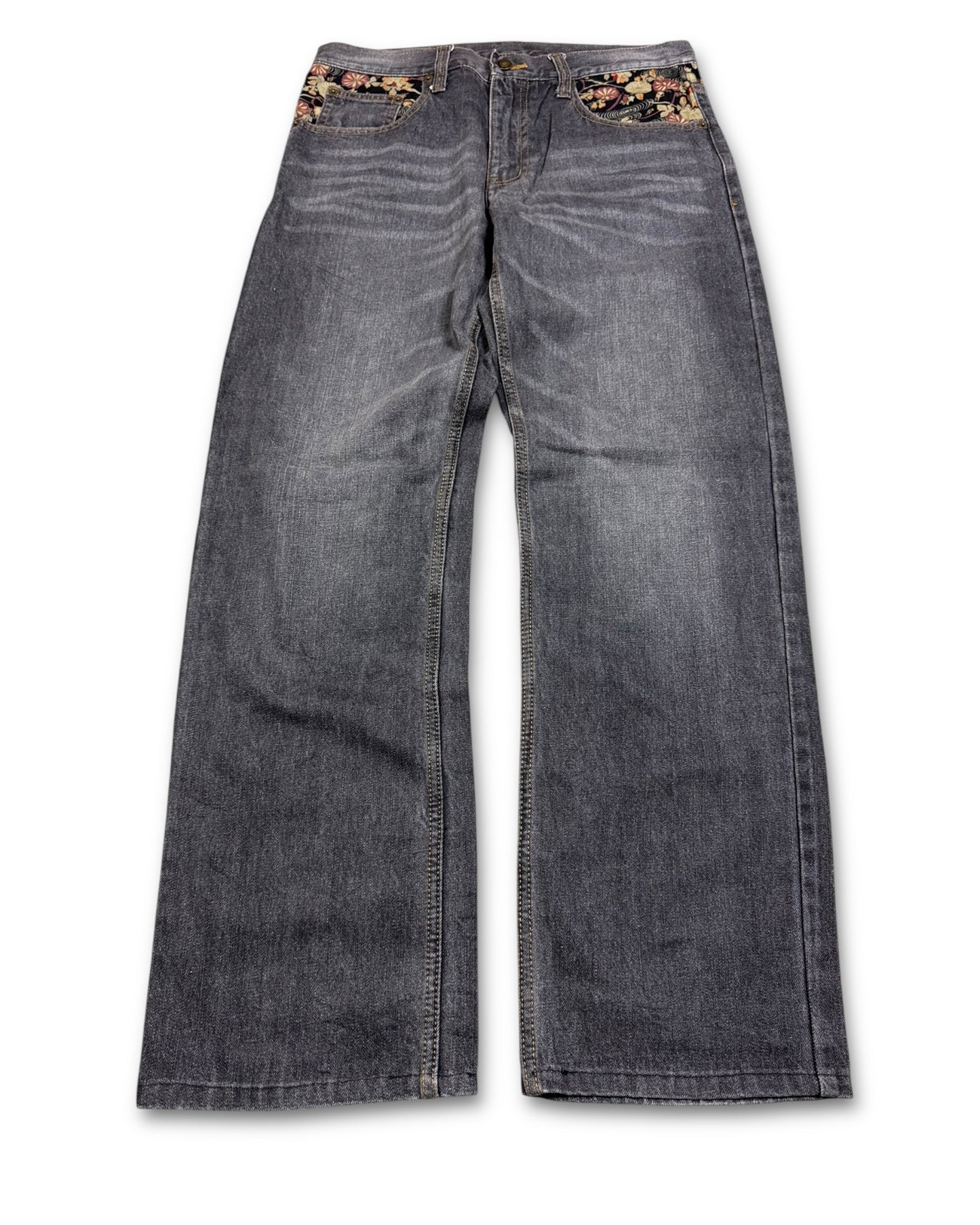 2000's Japanese Baggy Jeans *rare 30x30 (M)