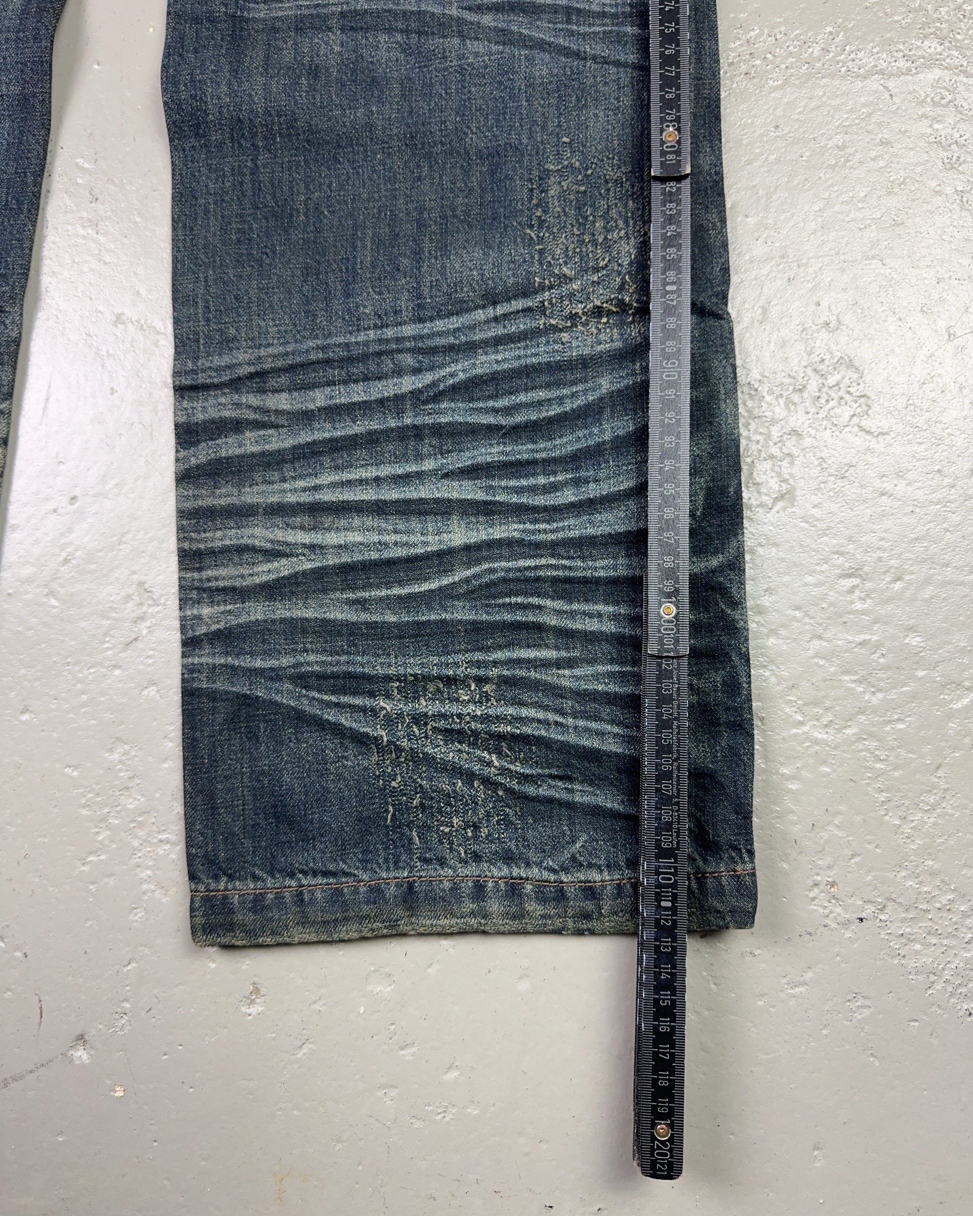 2000's New Sail Japanese Archive Baggy Jeans *very rare 32x34 (M)