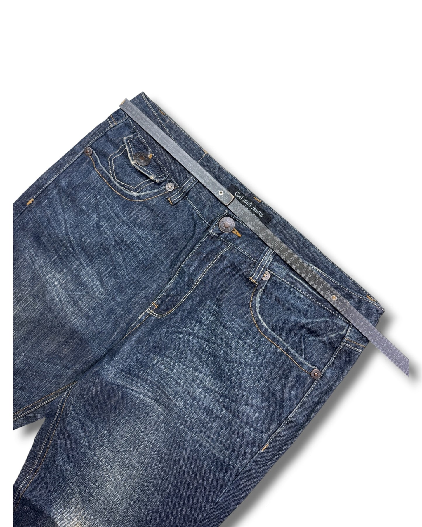 2000's Get Used Baggy Hip Hop Jeans *rare 36x30 (XL)